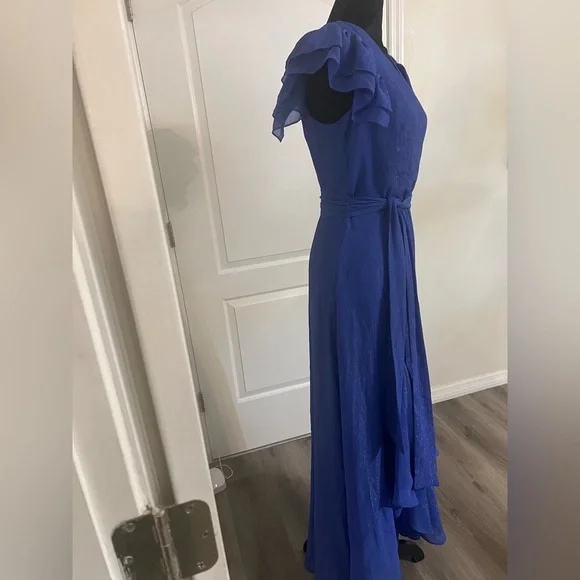 Calvin Klein Dresses Calvin Klein One Shoulder Blue Dress